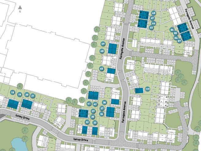 Site plan - artist's  impression subject to change